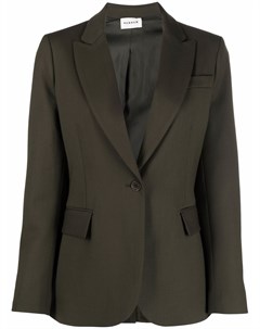 Однобортный пиджак с заостренными лацканами P.a.r.o.s.h.