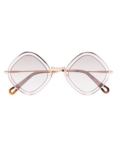 Солнцезащитные очки в ромбовидной оправе Chloé eyewear