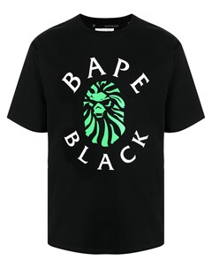 Футболка с логотипом Bape black *a bathing ape®