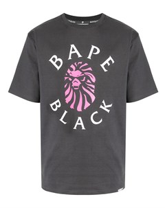 Футболка с логотипом Bape black *a bathing ape®
