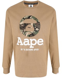 Футболка с логотипом Aape by *a bathing ape®