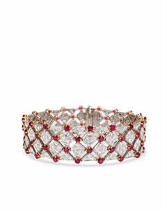 Браслет с бриллиантом и рубином Tiffany & co. pre-owned