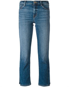 Укороченные джинсы с линялым эффектом J brand