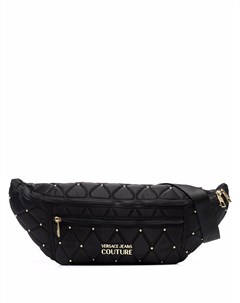 Поясная сумка с декорированным логотипом Versace jeans couture