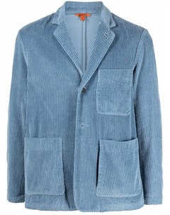 Вельветовый однобортный пиджак Barena