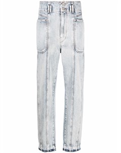 Широкие джинсы с эффектом потертости Isabel marant étoile