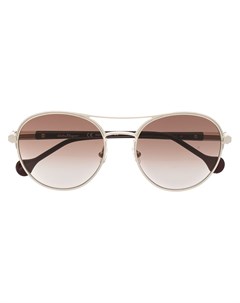 Солнцезащитные очки в круглой оправе Salvatore ferragamo eyewear