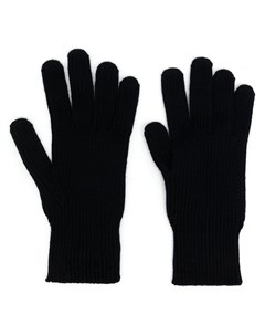 Шерстяные перчатки с нашивкой логотипом Moncler