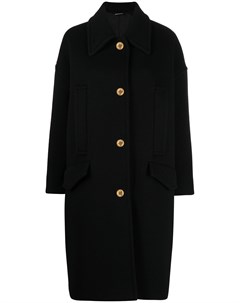 Однобортное пальто с тиснеными пуговицами Givenchy