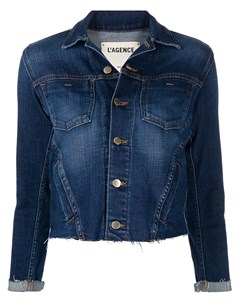 Укороченная джинсовая куртка L'agence