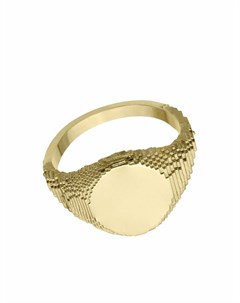 Перстень Glitch из желтого золота Harriet morris
