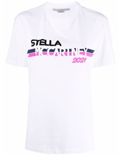 Футболка с логотипом 2021 Stella mccartney