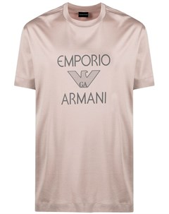 Футболка с логотипом Emporio armani