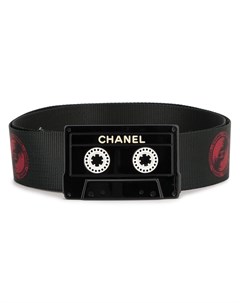 Ремень 2004 го года с пряжкой в форме кассеты Chanel pre-owned