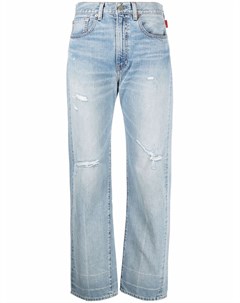 Прямые джинсы с завышенной талией Denimist