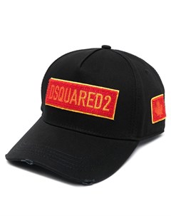 Шестипанельная кепка с вышитым логотипом Dsquared2