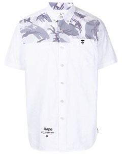 Рубашка с короткими рукавами и камуфляжным принтом Aape by *a bathing ape®