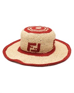 Шляпа с логотипом FF Fendi