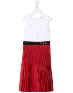 Платье миди с логотипом Givenchy kids