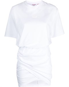 Платье футболка с короткими рукавами и графичным принтом Gcds