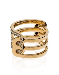 Кольцо Etreintes из желтого золота с бриллиантами Jem