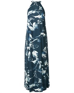 Длинное платье Ocean с цветочным принтом Osklen