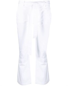 Расклешенные брюки с завязками Liu jo
