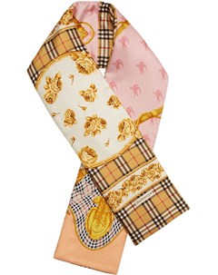 Уплотненный шарф с платочным принтом Burberry
