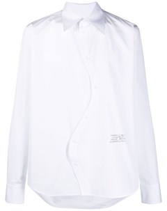 Рубашка со смещенной застежкой на пуговицы Off-white