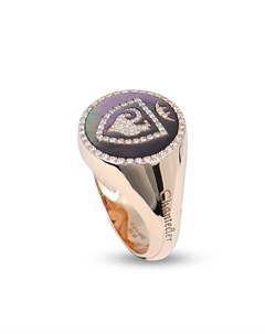 Кольцо из розового золота с бриллиантами Chantecler