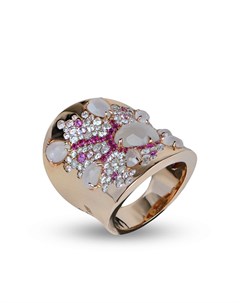 Кольцо Starburst из розового золота Rodney rayner
