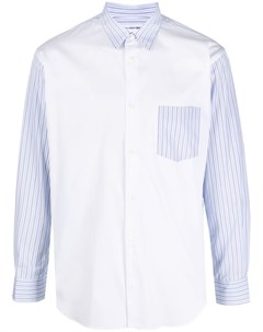 Рубашка со вставками в полоску Comme des garcons shirt