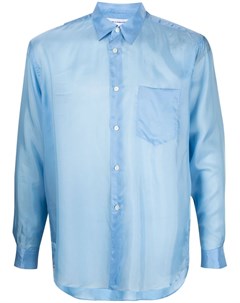 Рубашка с заостренным воротником и длинными рукавами Comme des garcons shirt