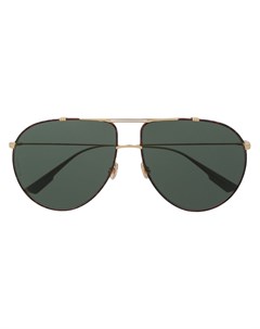 Массивные солнцезащитные очки авиаторы Dior eyewear