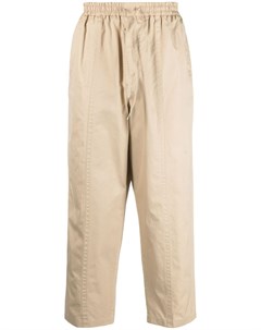 Зауженные брюки с наружным швом Jil sander