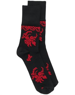 Жаккардовые носки с цветочным узором Simone rocha
