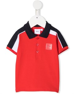 Рубашка поло в стиле колор блок с логотипом Boss kidswear