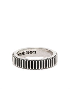 Фактурное кольцо в полоску Emanuele bicocchi