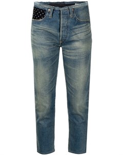 Укороченные джинсы со вставками Comme des garçons pre-owned