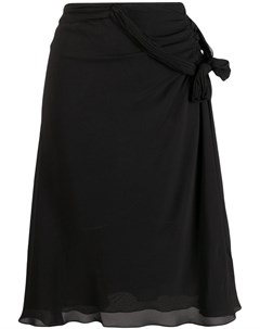 Полупрозрачная юбка со сборками pre owned Christian dior