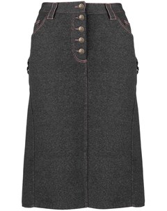Джинсовая юбка 2000 х годов прямого кроя pre owned Christian dior