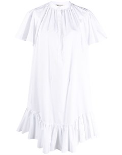 Платье рубашка асимметричного кроя Alexander mcqueen