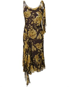 Платье с цветочным принтом pre owned Christian dior