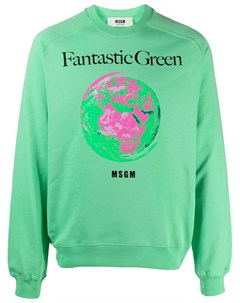 Толстовка Fantastic Green Msgm