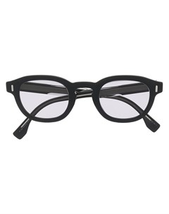 Солнцезащитные очки в круглой оправе с логотипом Fendi eyewear