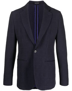 Пиджак без подкладки с заостренными лацканами Emporio armani