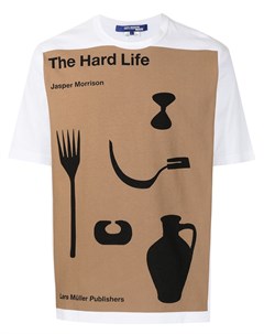 Футболка The Hard Life с графичным принтом Junya watanabe man