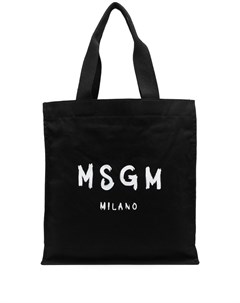 Сумка шопер с логотипом Msgm