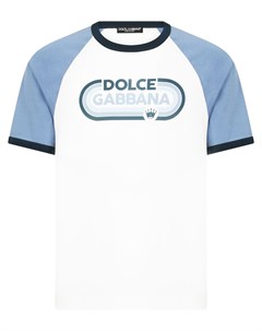 Футболка с логотипом Dolce&gabbana