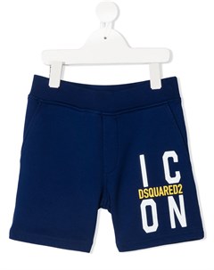 Спортивные шорты с принтом Icon Dsquared2 kids